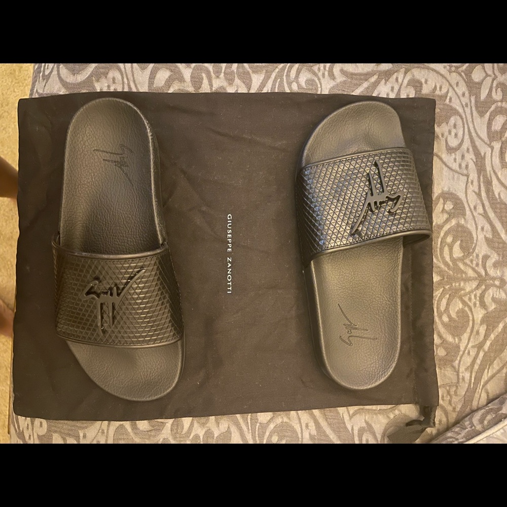 Giuseppe Zanotti Brett Slides. Only Worn Once. - image 5